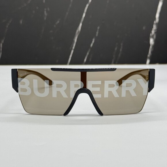 NEW BURBERRY BE4291 3001/G UNISEX SHIELD SUNGLASSES BURBERRY main image 6